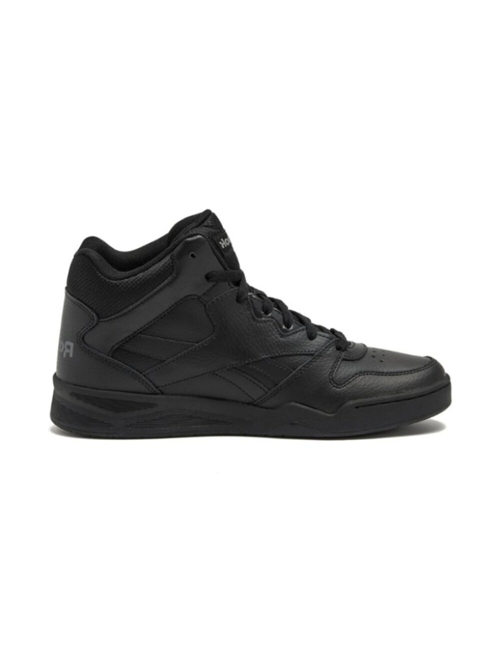 Reebok Royal BB4500 Hi 2 Shoes Leather Basketball Shoes- Black Alloy